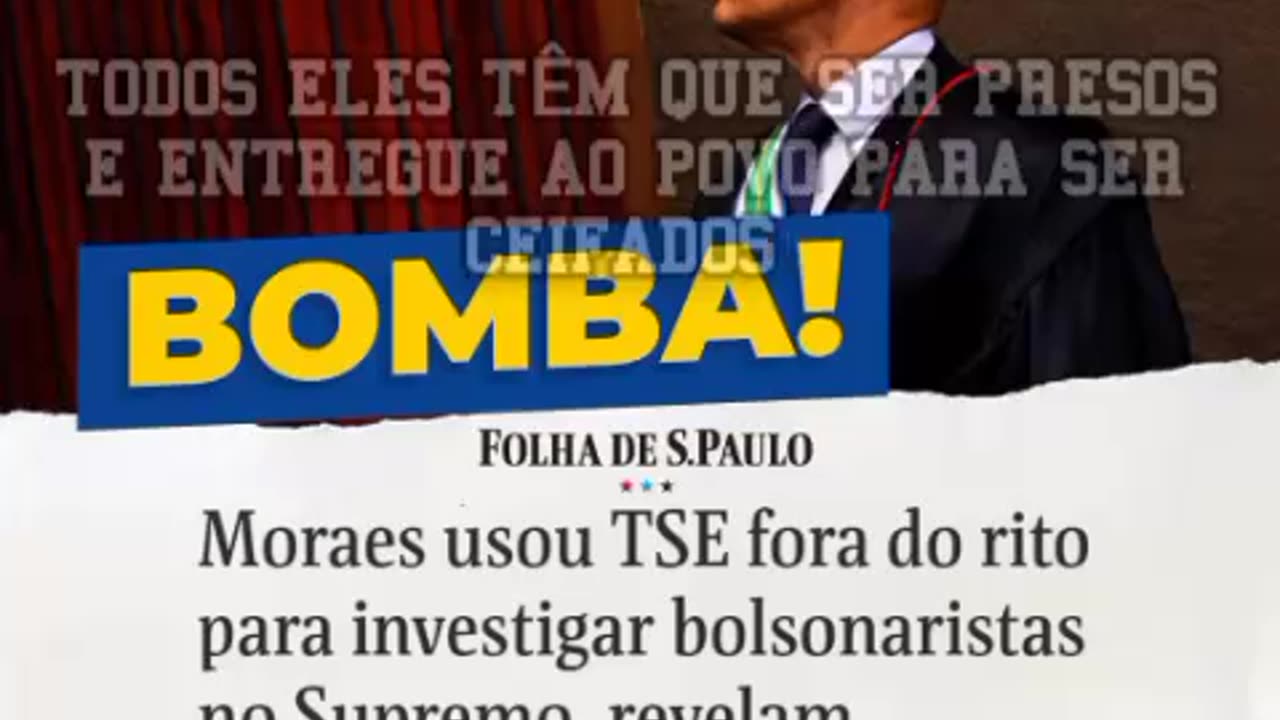 Todos têm que ser presos e entregue ao povo para ser ceifados, todos do STF, isso é uma facção criminosa e fascista. Alexandre, Barroso, Flávio Dino, toffoli, Fachin,Lula e Geraldo Alckmin, execução para esses canalhas.