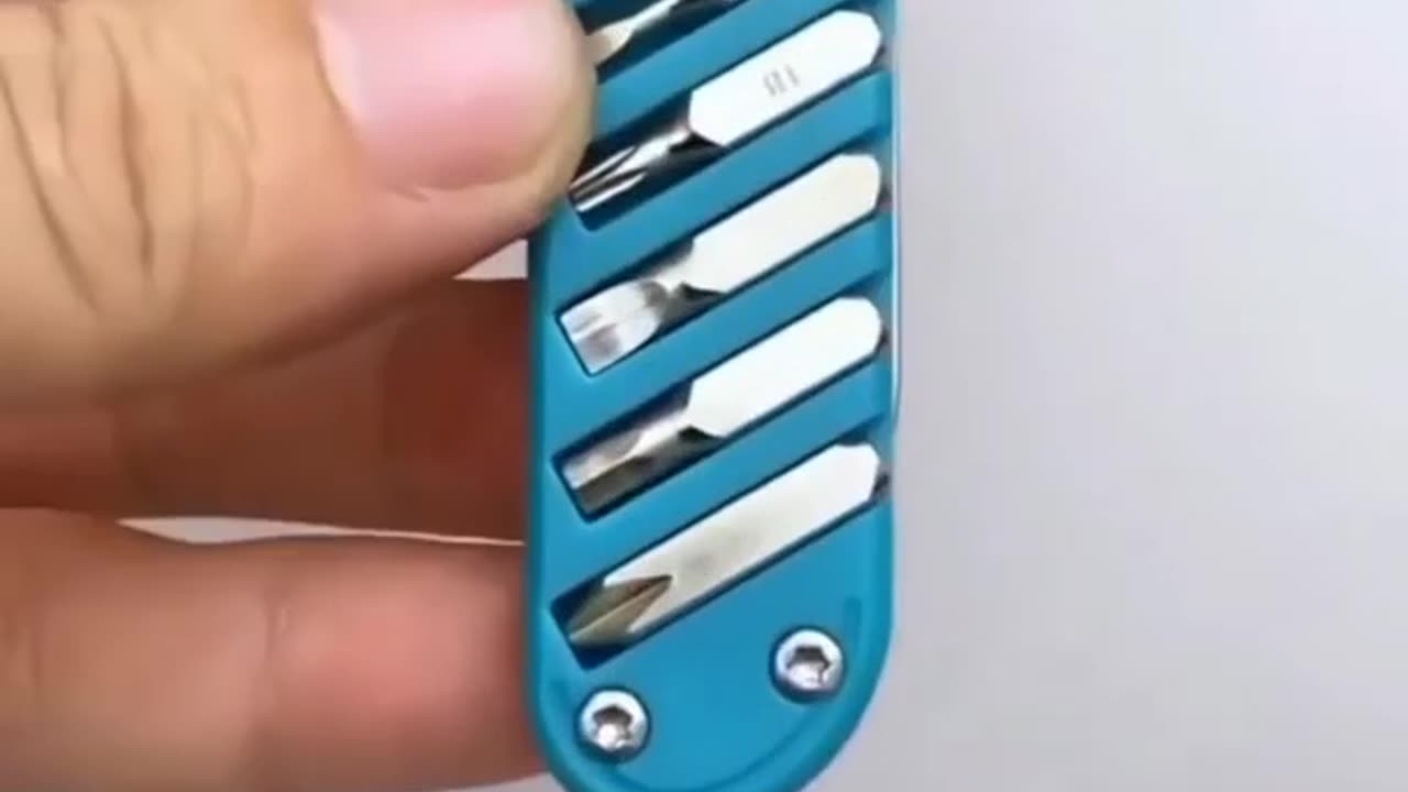 Mini Multifunctional Screwdriver Keychain Tool 😍