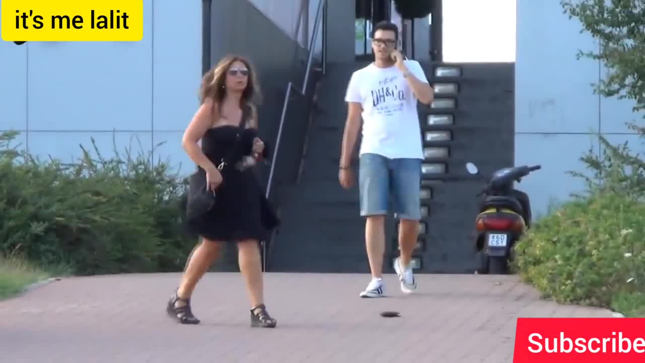 Wallet prank video