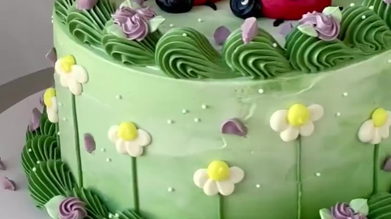 HIGH ALTITUDE CHERRY PISTACHIO LAYER CAKE