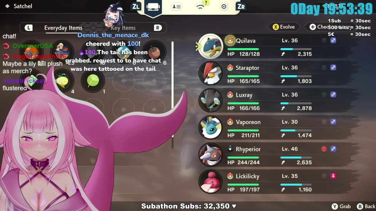 You can grab my tail