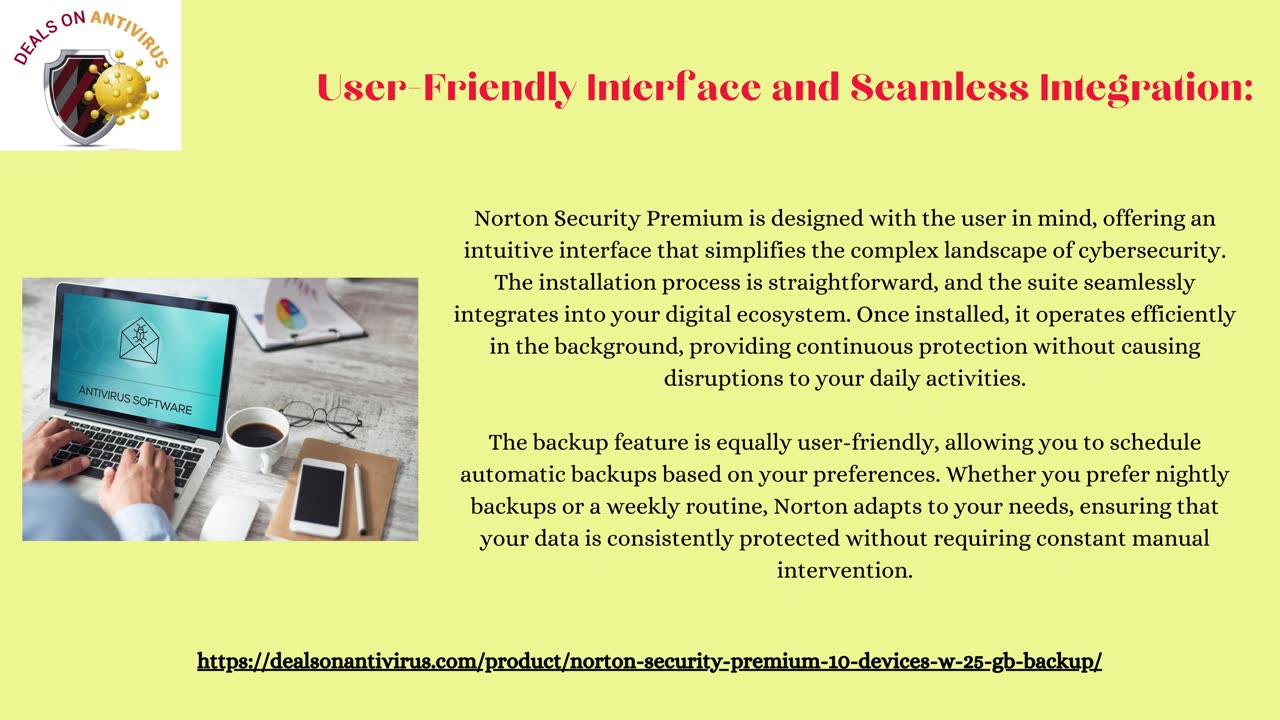 Norton Security Premium & 25GB Backup - Your Key to a Secure World
