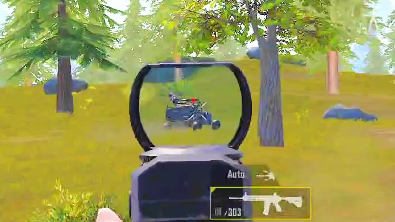Spray like a hacker on running car pubg / bgmi gameplay