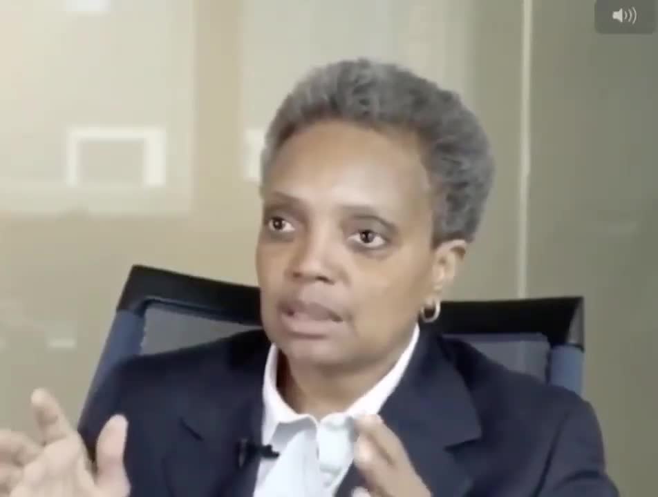 Lori Lightfoot wants a New World Order