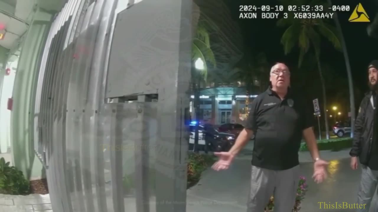 Bodycam footage shows Miami Beach Police finding a wandering 2-year-old.