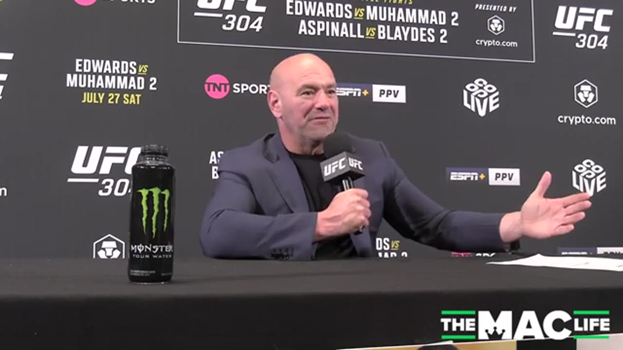 Dana White: 'I’m never upping the f****g bonuses again' | UFC 304 Post Fight Press Conference