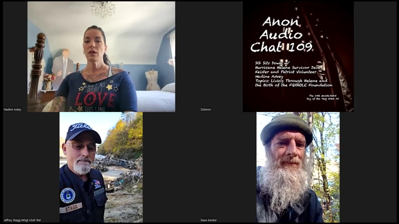 (10-24-2024) - SG Anon Sits Down w- a Hurricane Helene Survivor-Volunteer Roundta