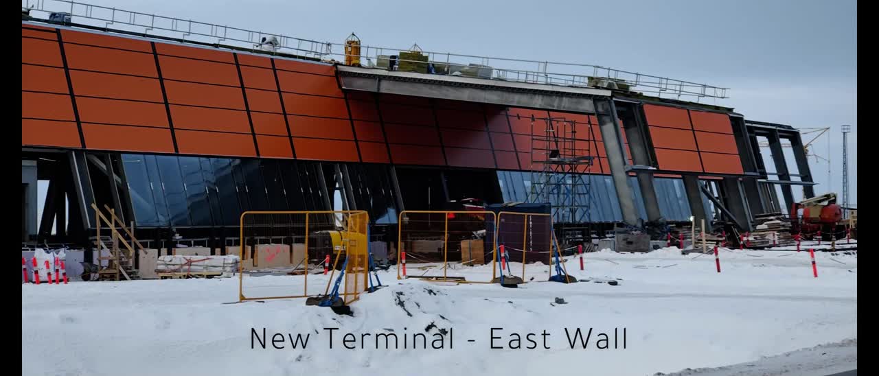 Nuuk Airport, A Sunday Walk Past the Airport - Nov 27 2022, Slideshow