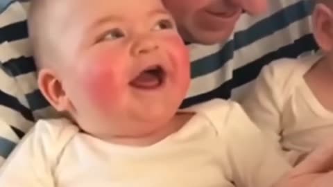 Baby laughing 🤣