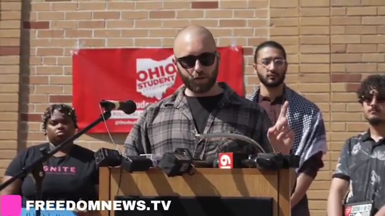 Gaige Grosskreutz, Shot by Kyle Rittenhouse, Addresses Crowd as Being the Victim at Protest