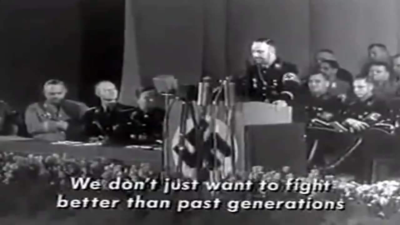 Heinrich Himmler Speech