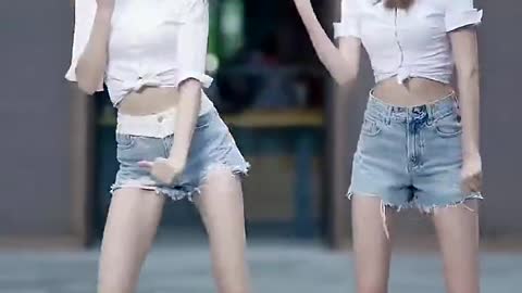 Two dynamic beauties with long legs, who do you prefer?