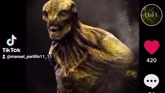 A real shapeshifter on the news