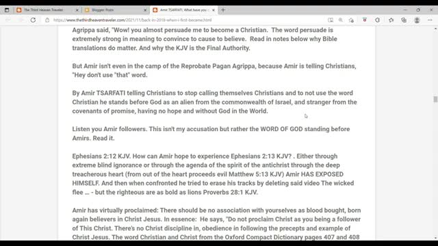 Amir TSARFATI, What have you done?