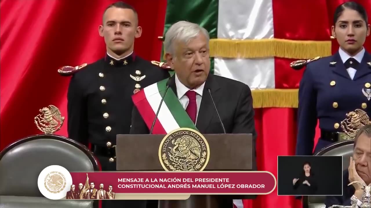 Emisión en directo de Gobierno de México