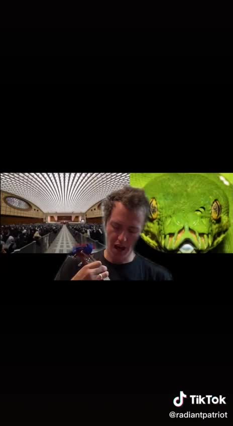 Vatican building that looks like a snake is very strange