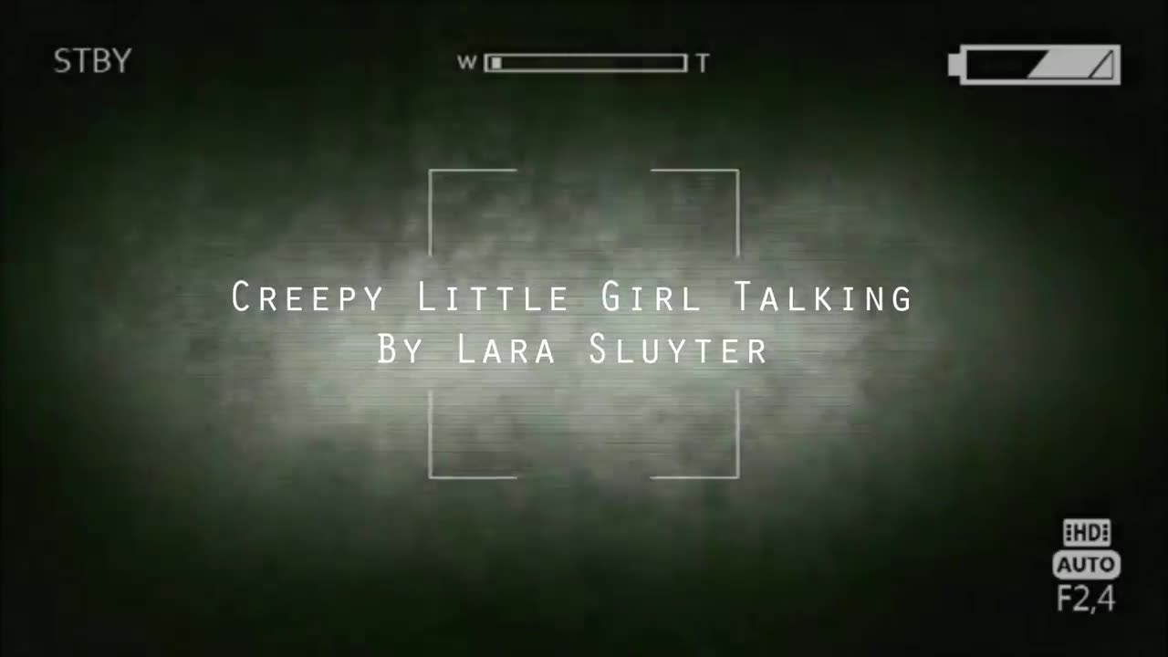 Creepy Little Girl Talking, Singing, Whispering _ Scary Horror Sounds (HD) (FREE)