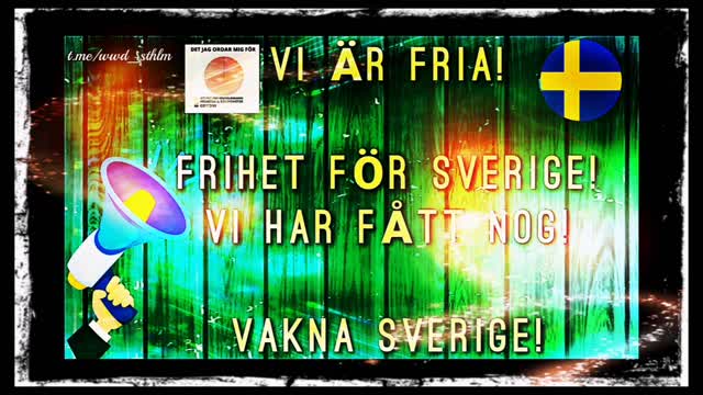 Vi är fria!