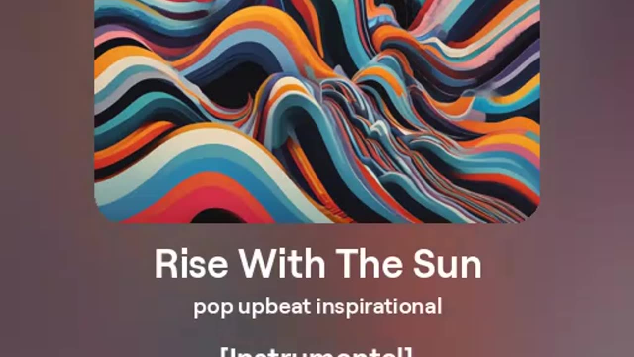 Rise With The Sun