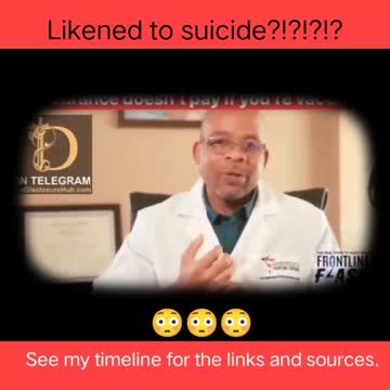 Likened to SUICIDE? (covid19 VAccines)