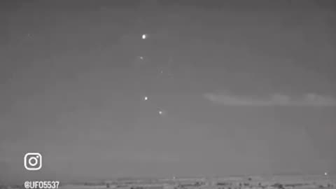 Argentina ufos multiple across the night sky
