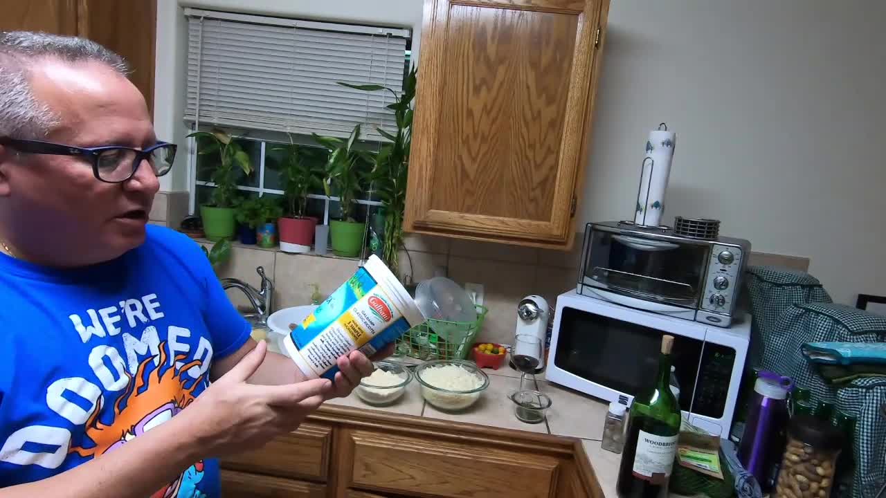 Making Stuffed Shells