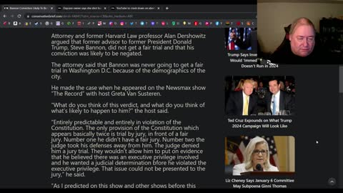 Bannon never got a fair trial