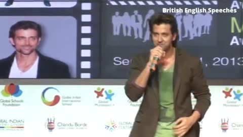 Hrithik Roshan English Speeches