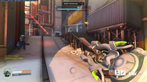 ORISA OP Tank in OVERWATCH2