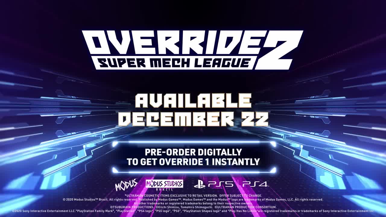 Override 2: Super Mech League - Ultraman Gameplay Trailer | PS5, PS4