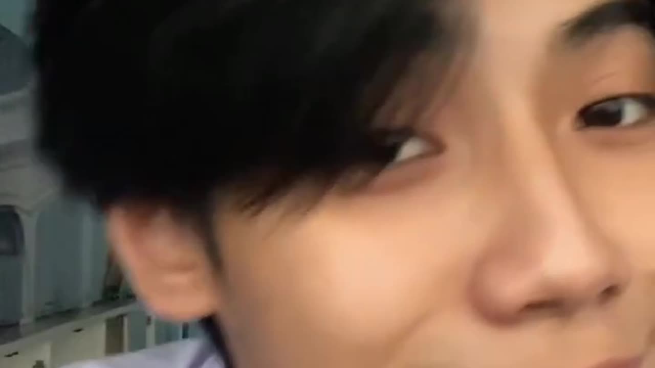 Handsome Asian boy