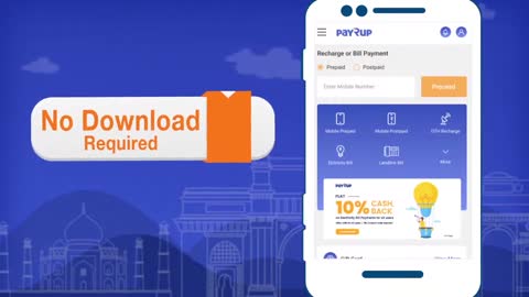 Payrup-Mobile Recharge & Utility Payments, DTH, Gas, Water, Broadband etc. payments online
