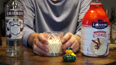 William Ogle - Smirnoff Cherry Vodka & Lucerne Eggnog