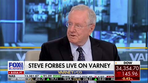 Steve Forbes Says Americans Know 'Bidenomics' 'Ain't Working'