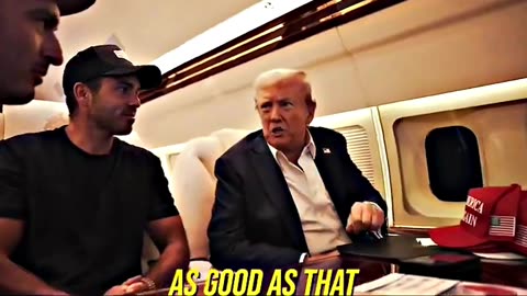 'Nelk Boys' Hitch A Ride on TRUMP'S PLANE