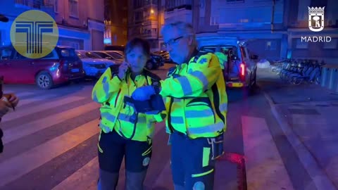 4 heridos graves por un tiroteo en Carabanchel; huyeron en un VTC