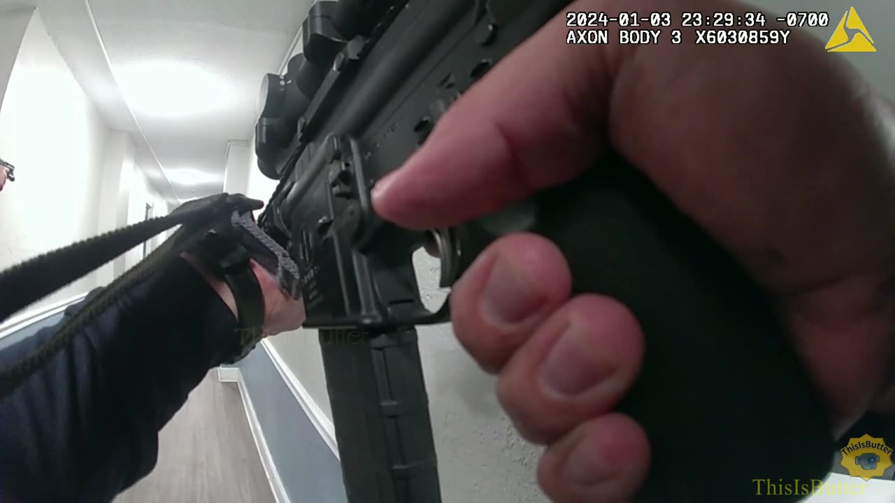 Albuquerque police arrest suspect who shot through an apartment door at officers