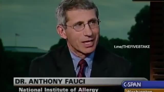 Fauci Flashback: "The Most Potent Vaccination is Getting Infected Yourself"