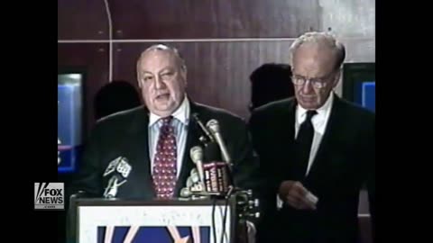 Fox News Press Conference Rupert Murdoch announces Fox News Channel - January 26, 1996