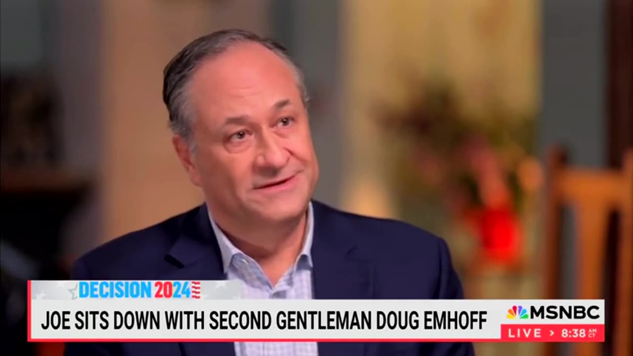 Doug Emhoff Tells Joe Scarborough Allegations Of Past Mistreatment Of Women Is 'All A Distraction'