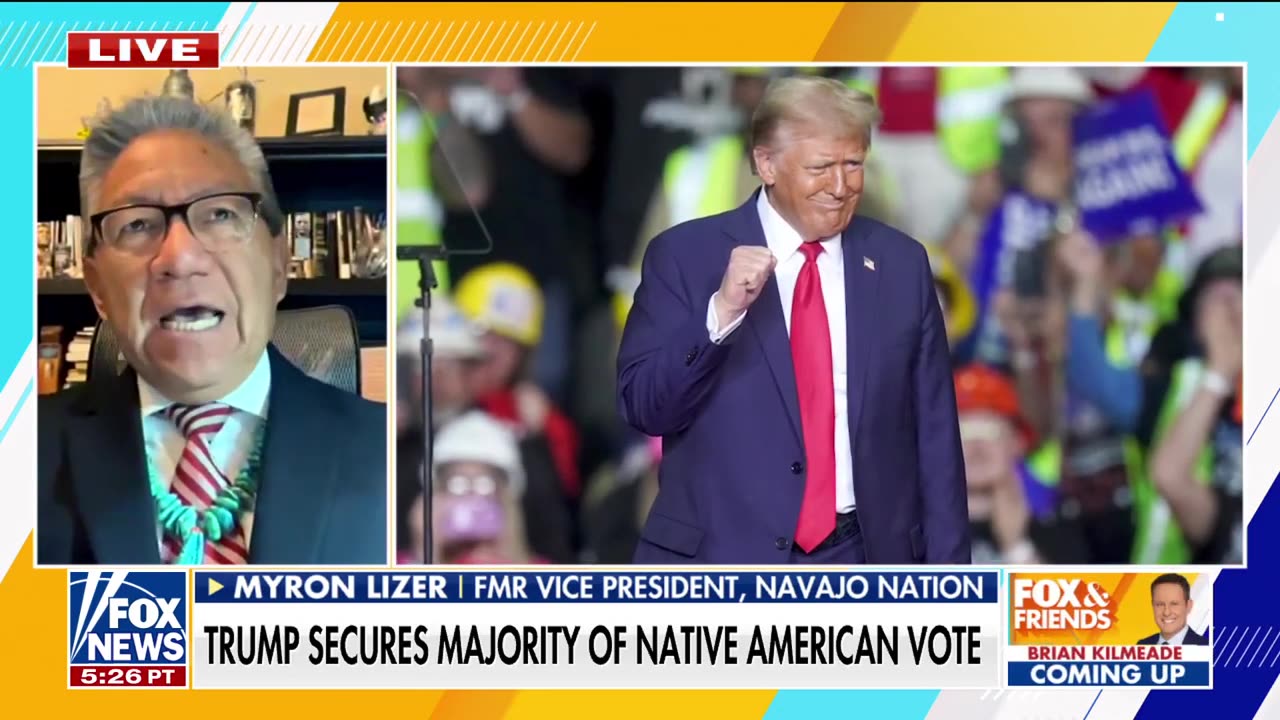 ‘LONG TIME COMING’: Trump sees a surge in support among Native American voters