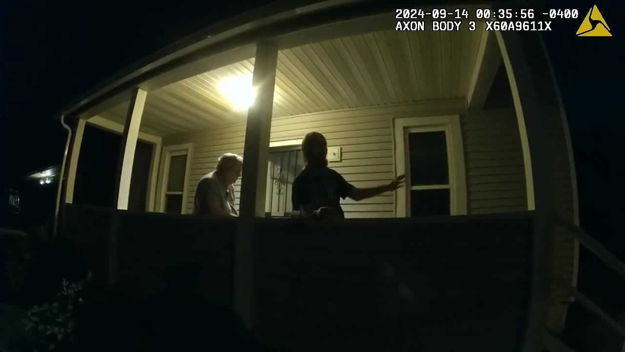 WGH Youtube 9-14-24 APD visit - Someone sent concrete bags and it's wrecking the porch