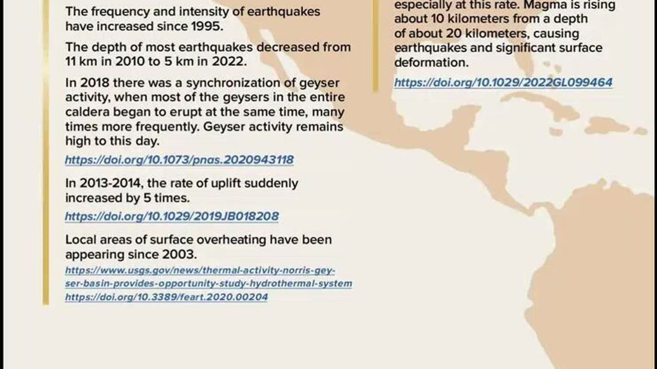 Activation of Volcanoes