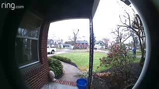 Mailman Fed Up with Stuffed Mailbox