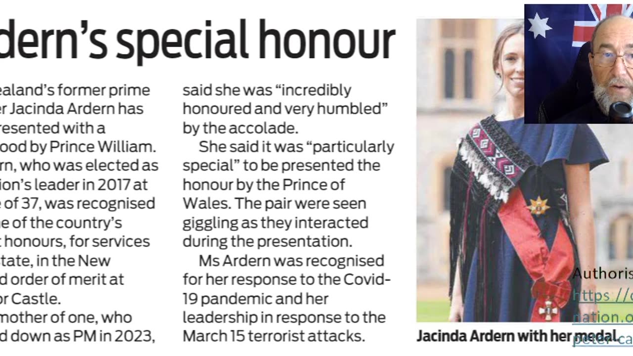 Ardern’s special honour