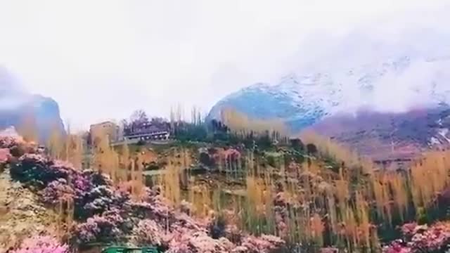 Hunza valley gilgit baltistan in Pakistan