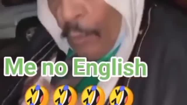Me no English 😂🤣😅