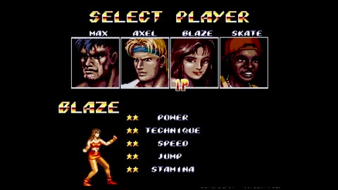 Streets of Rage2 (Sega Genesis) Playthrough Part1