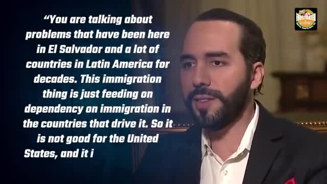 El Salvador President on Biden immigration policies