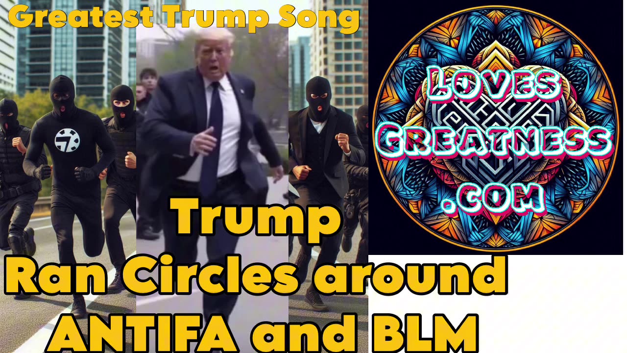 TRUMP Ran Circles Around ANTIFA and BLM